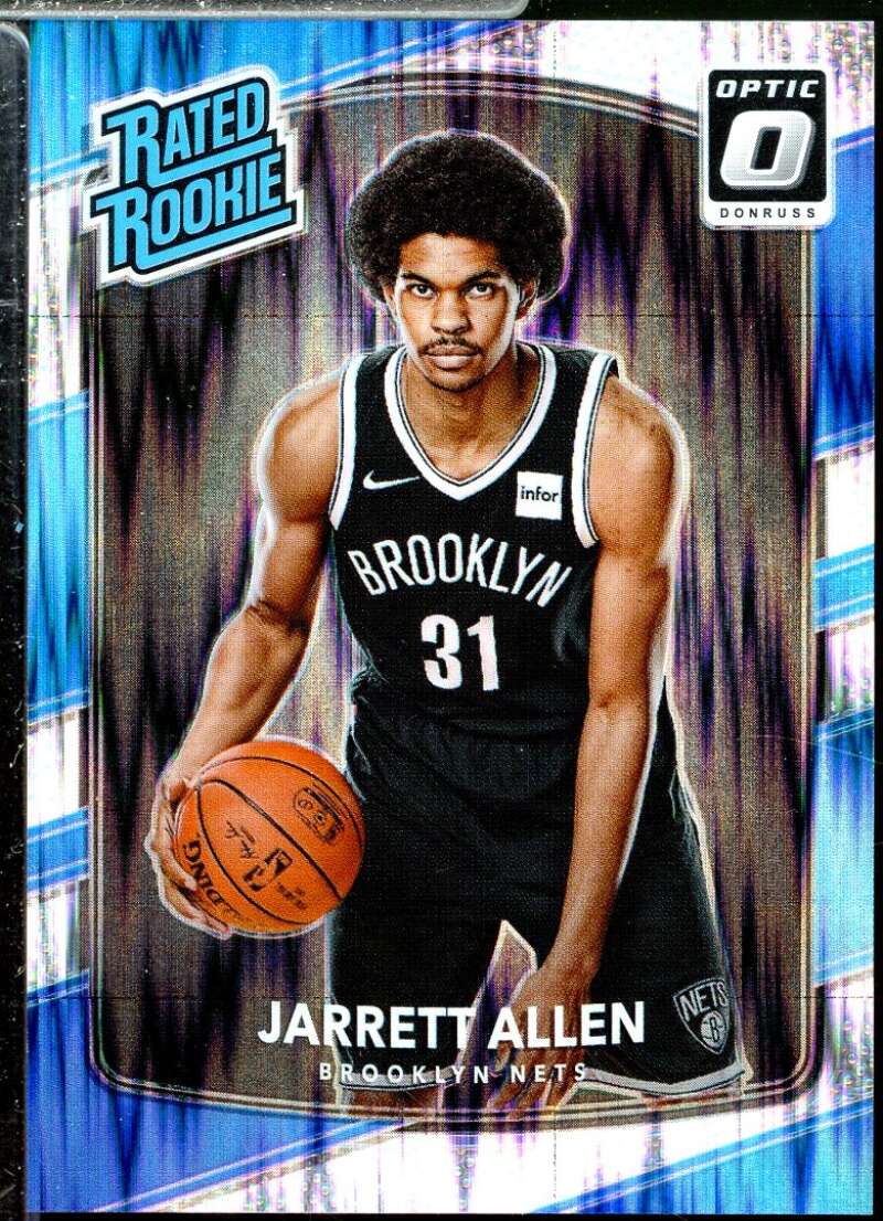 Jarrett Allen Card 2017-18 Donruss Optic Mega Box Rated Rookie Shock Flash #179  Image 1