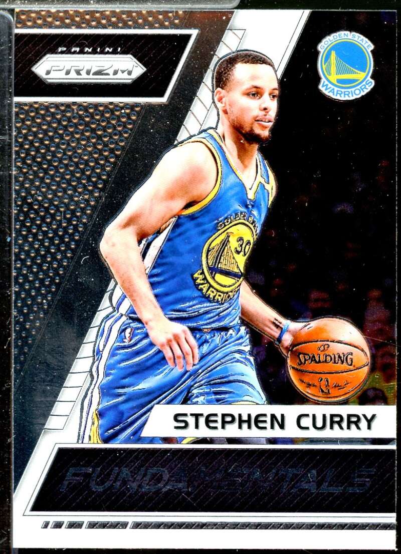 Stephen Curry Card 2017-18 Panini Prizm Fundamentals #16  Image 1
