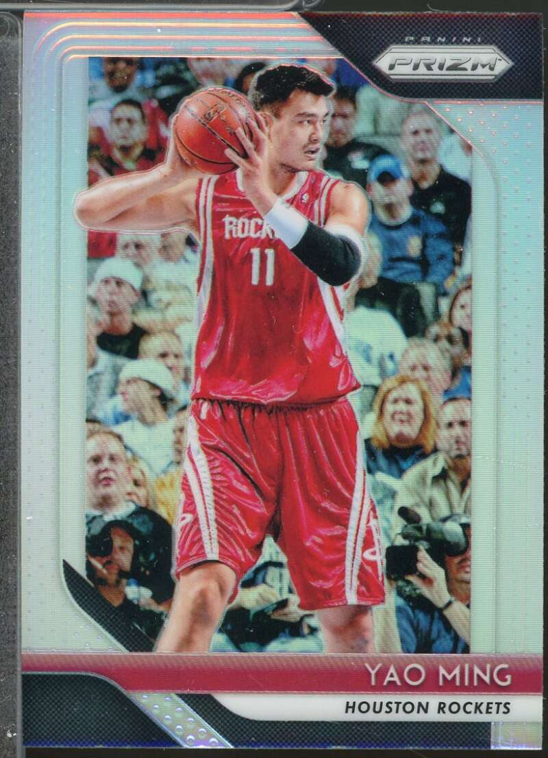 Yao Ming Card 2018-19 Panini Prizm Prizms Silver #135  Image 1