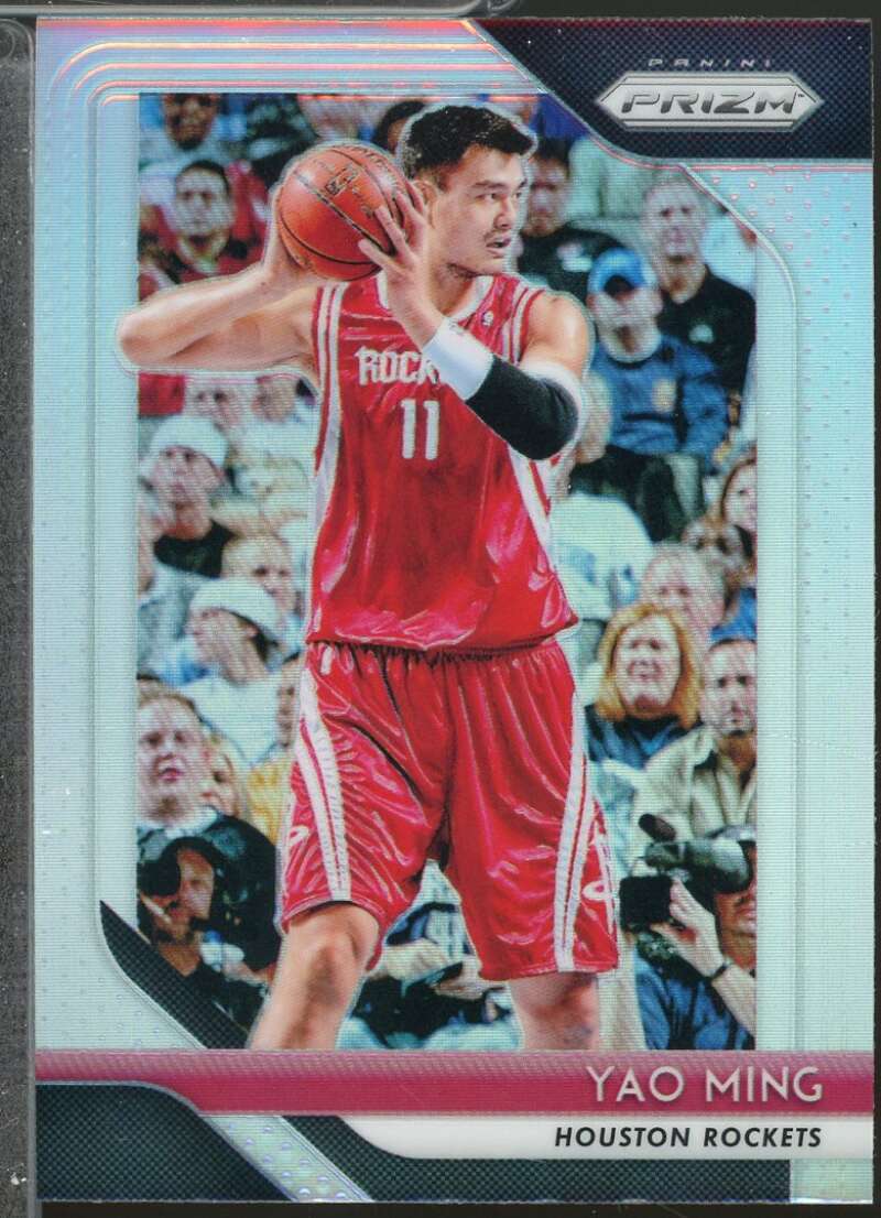 Yao Ming Card 2018-19 Panini Prizm Prizms Silver #135  Image 1