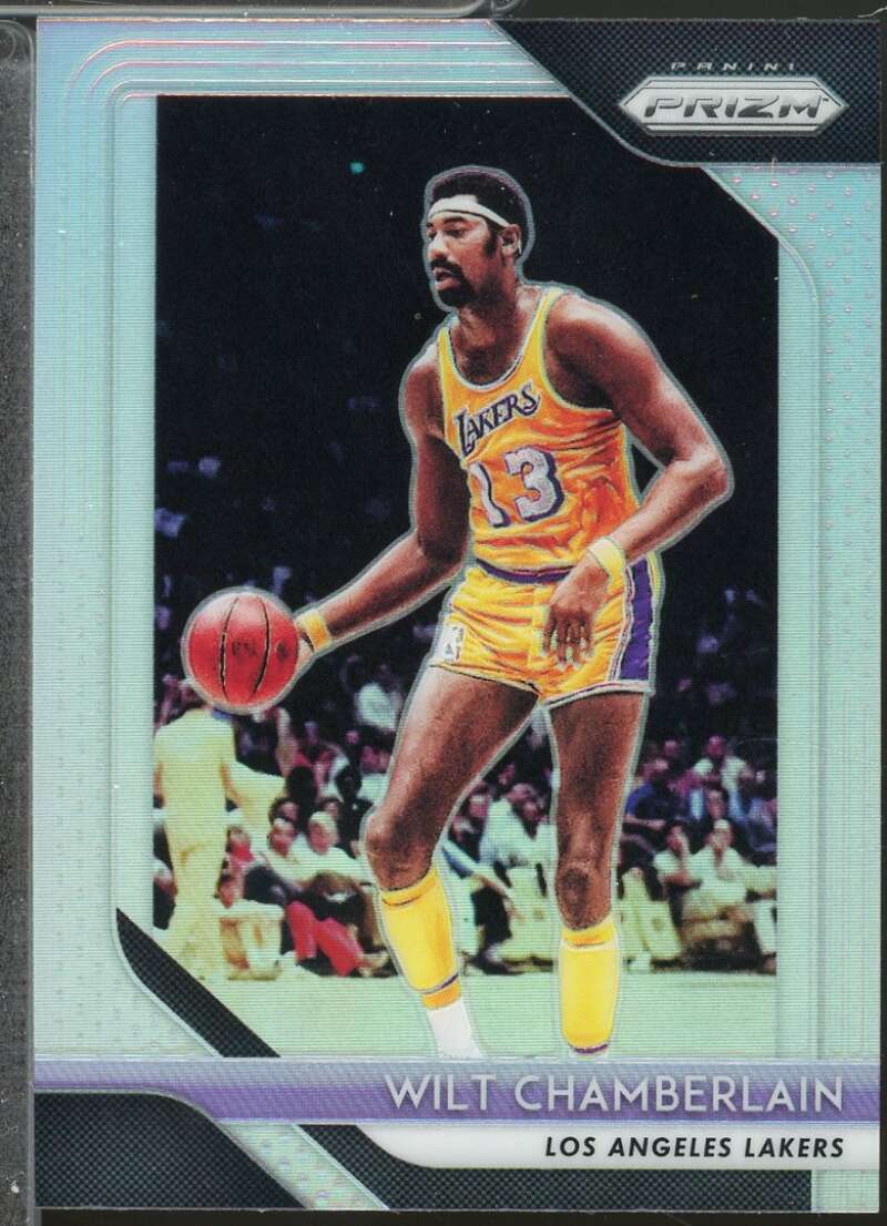 Wilt Chamberlain Card 2018-19 Panini Prizm Prizms Silver #205  Image 1