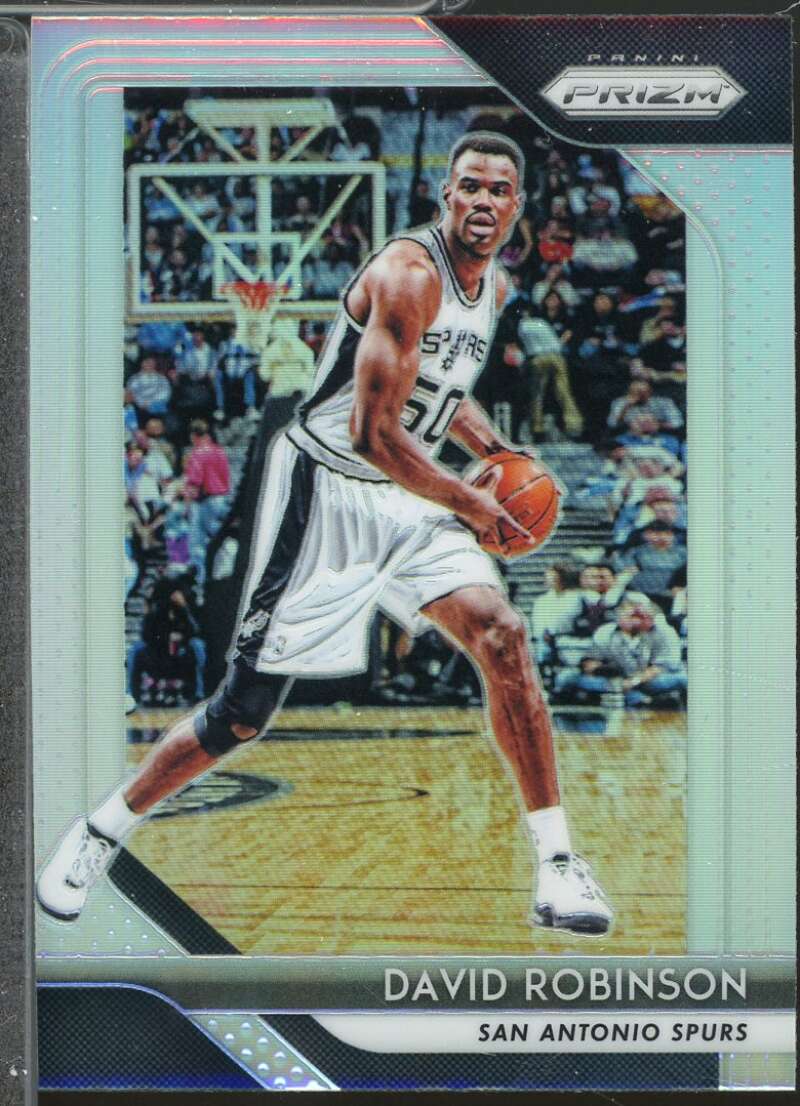 David Robinson Card 2018-19 Panini Prizm Prizms Silver #195  Image 1