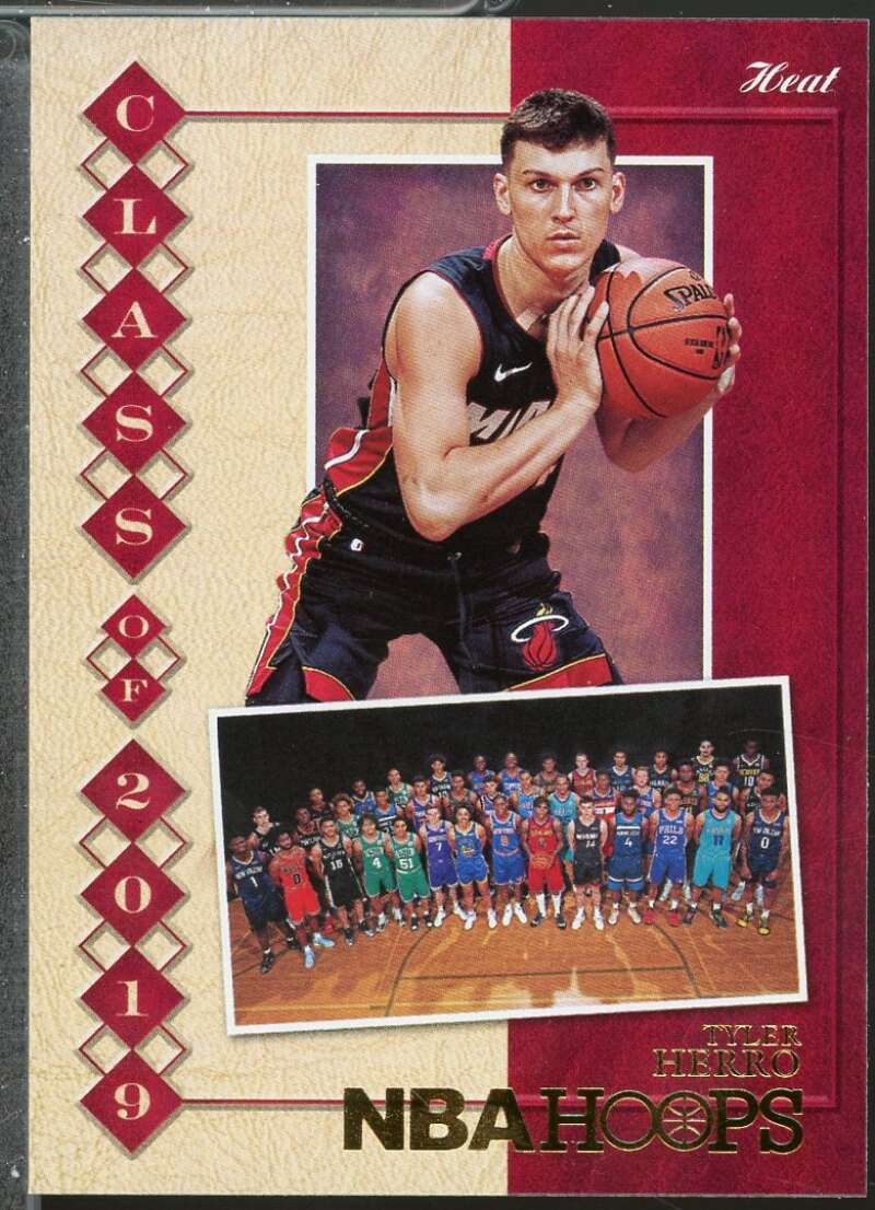 Tyler Herro rookie Card 2019-20 Hoops Class of 2019 Holo #12  Image 1