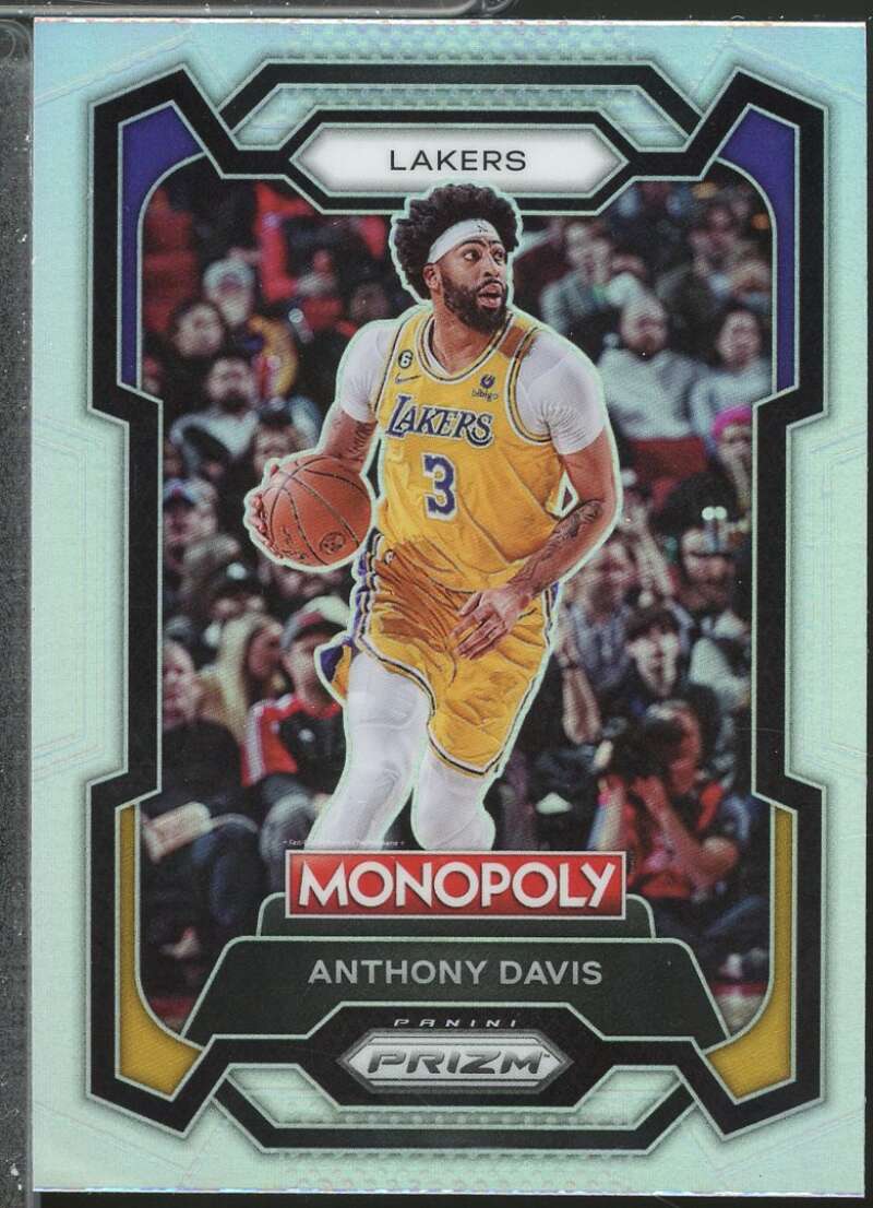 Anthony Davis Card 2023-24 Panini Prizm Monopoly Silver #41  Image 1