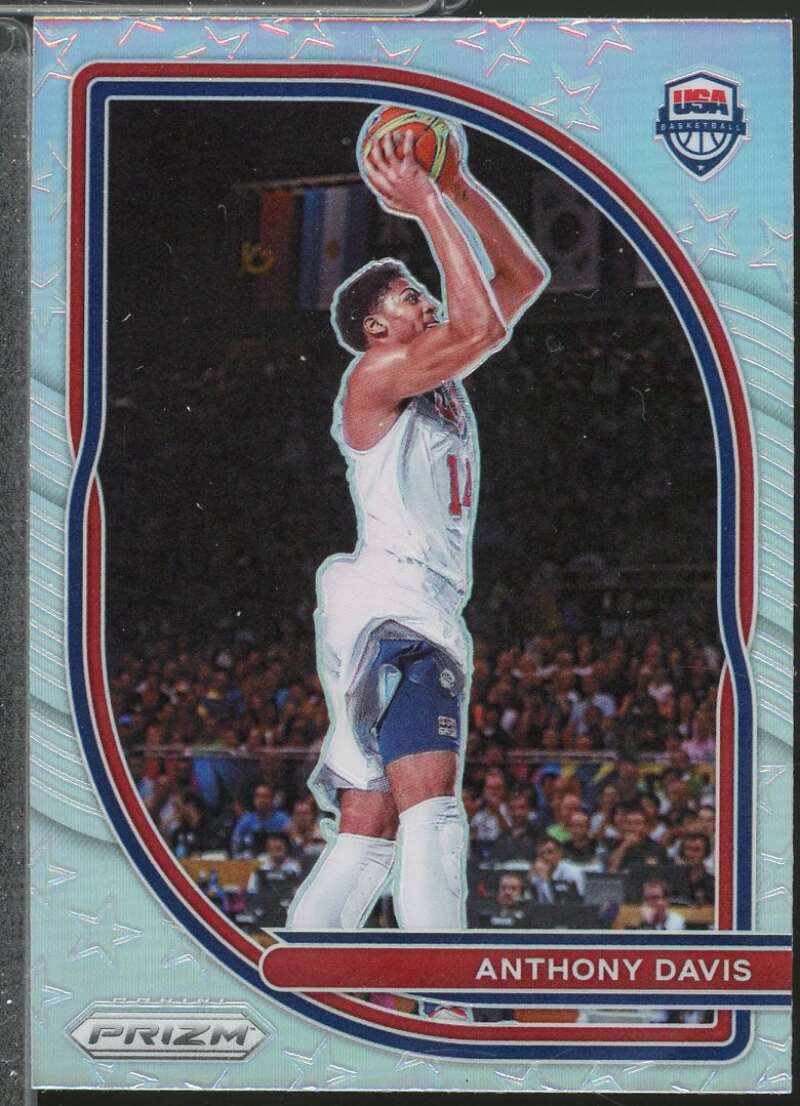 Anthony Davis Card 2020-21 Panini Prizm USA Basketball Prizms Silver #8  Image 1