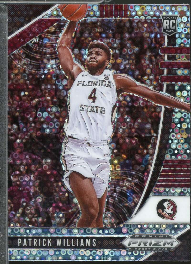 Patrick Williams Rookie 2020-21 Panini Prizm Draft Picks Prizms Fast Break #60  Image 1