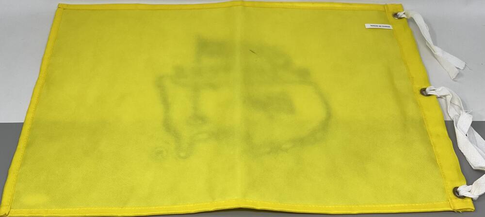 2001  Autograph Signed Phil Mickelson Masters Golf Flag JSA Authentic Image 3