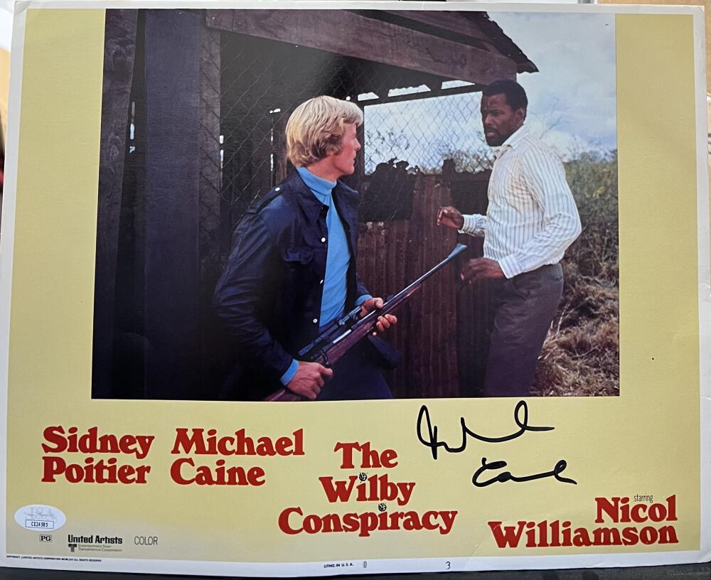 Michael Caine Autograph Signed Photo JSA Authentic Image 2