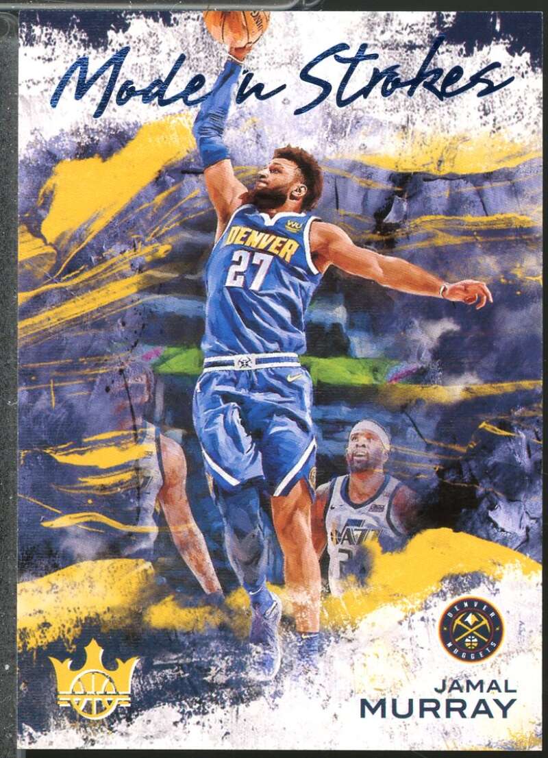 Jamal Murray Card 2020-21 Court Kings Modern Strokes Amethyst #15  Image 1