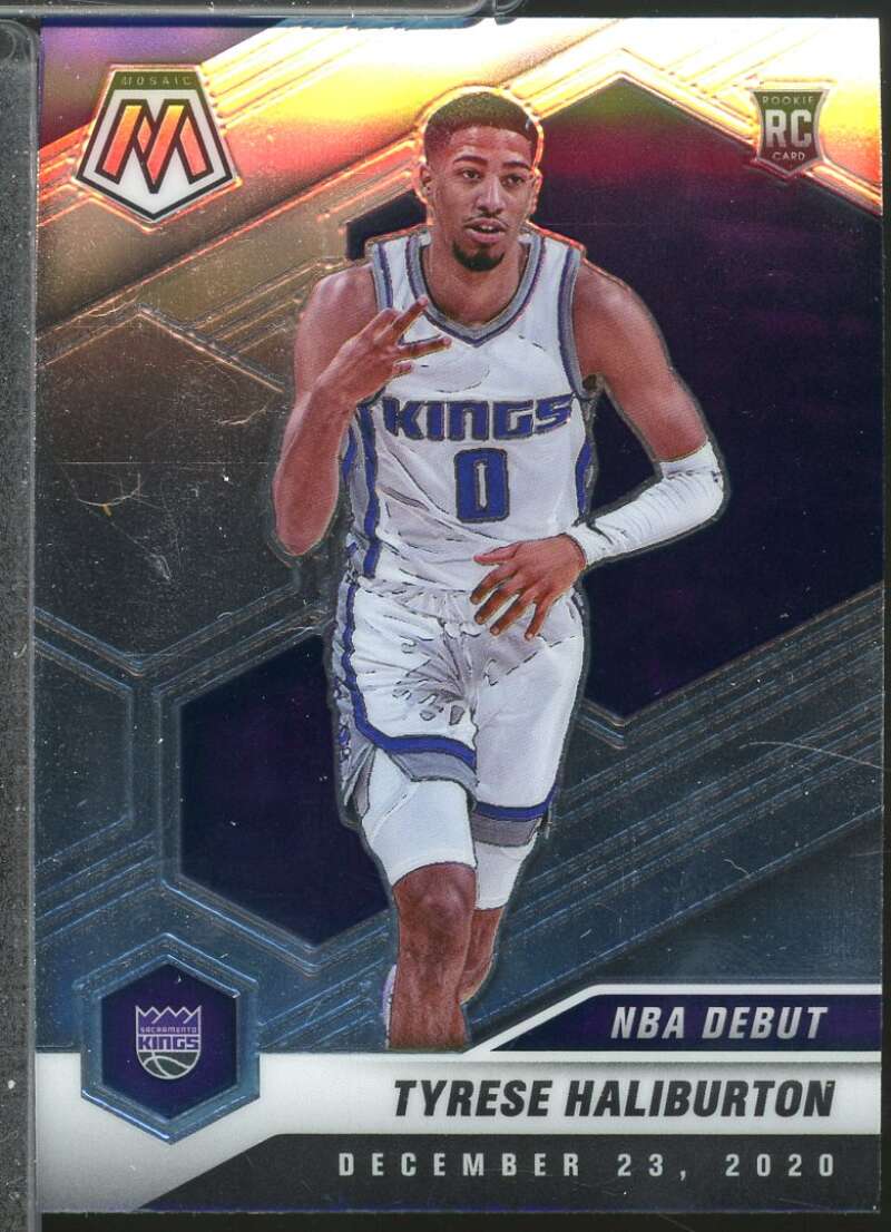 Tyrese Haliburton Rookie Card 2020-21 Panini Mosaic #264  Image 1