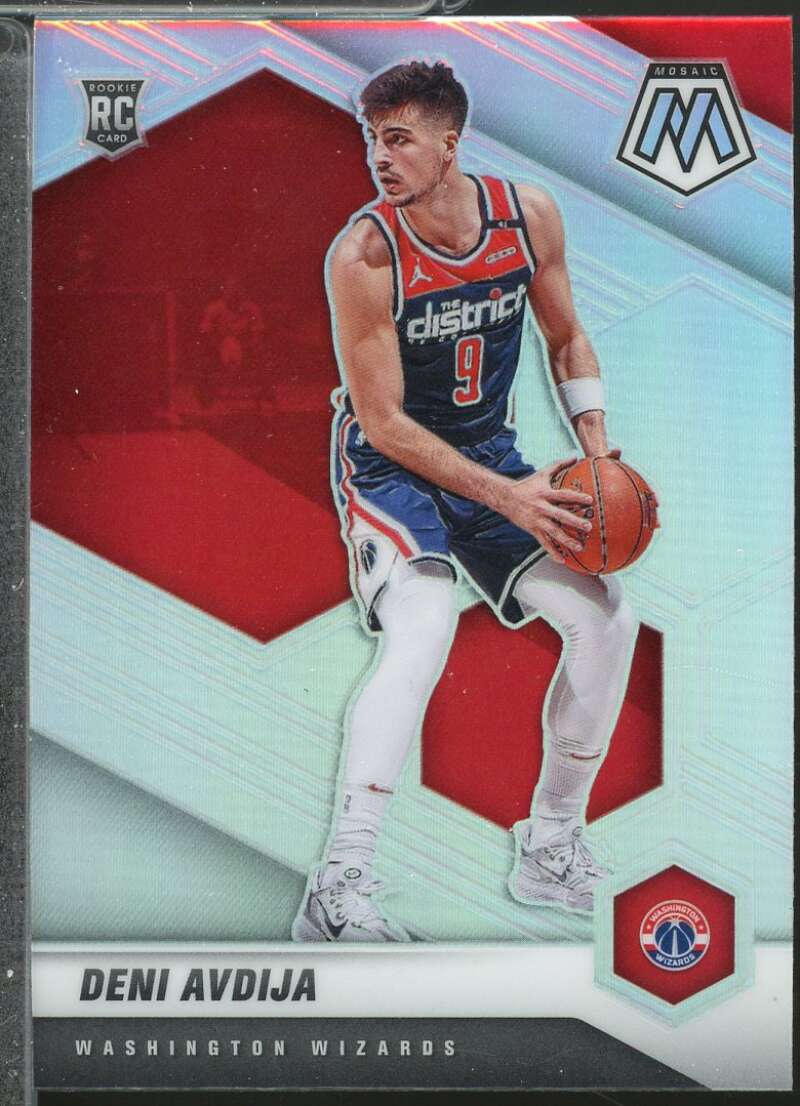 Deni Avdija Rookie Card 2020-21 Panini Mosaic Silver #217  Image 1