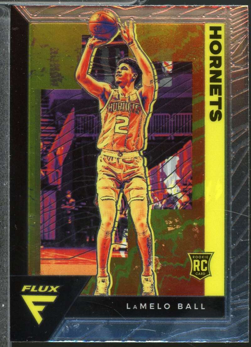 LaMelo Ball Rookie Card 2020-21 Panini Flux #201  Image 1
