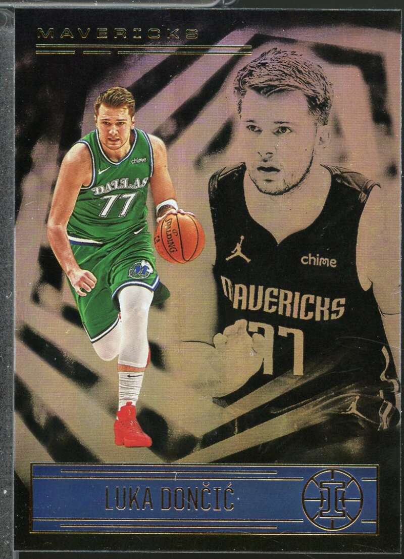 Luka Doncic Card 2020-21 Panini Illusions #43  Image 1