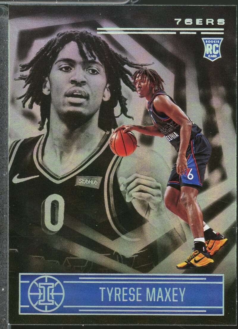 Tyrese Maxey Rookie Card 2020-21 Panini Illusions #162  Image 1