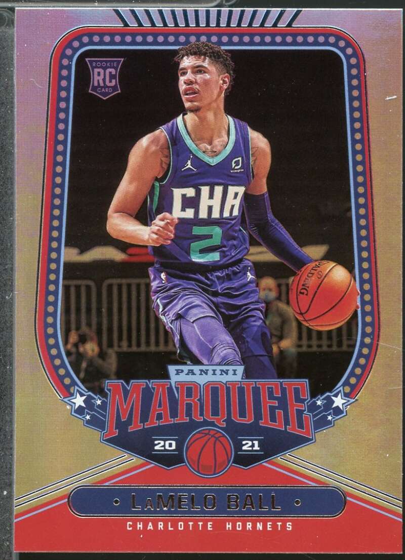 LaMelo Ball/Marquee Rookie Card 2020-21 Panini Chronicles #266  Image 1