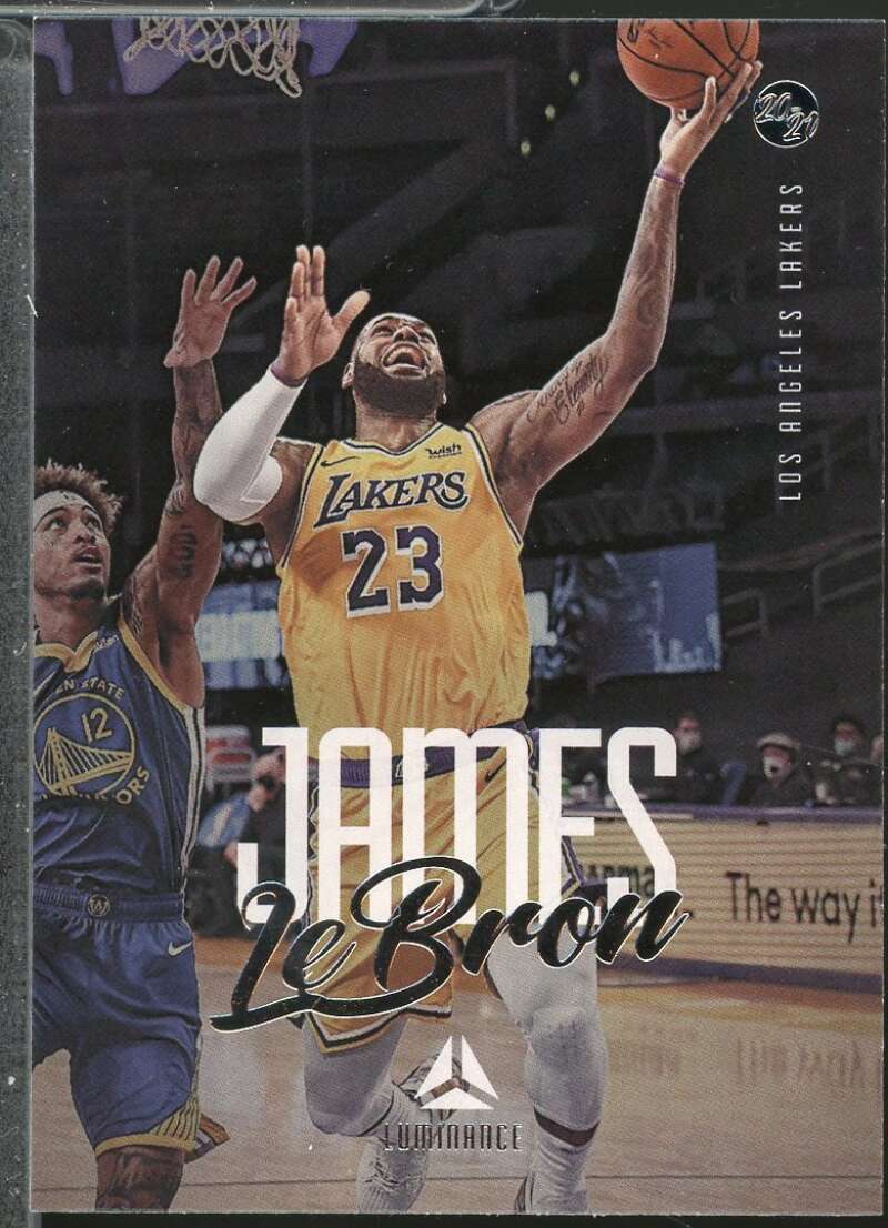 LeBron James/Luminance Card 2020-21 Panini Chronicles #152  Image 1