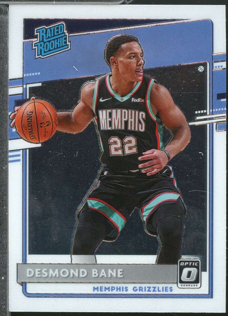 Desmond Bane Rookie Card 2020-21 Donruss Optic #180  Image 1