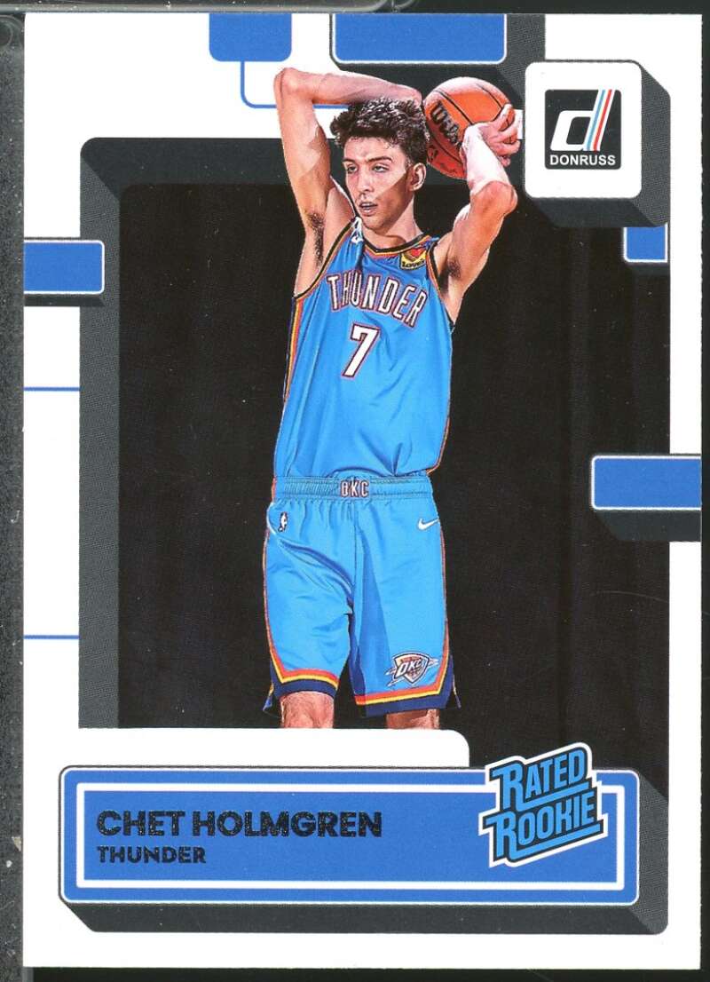 Chet Holmgren Rookie Card 2022-23 Donruss #202  Image 1