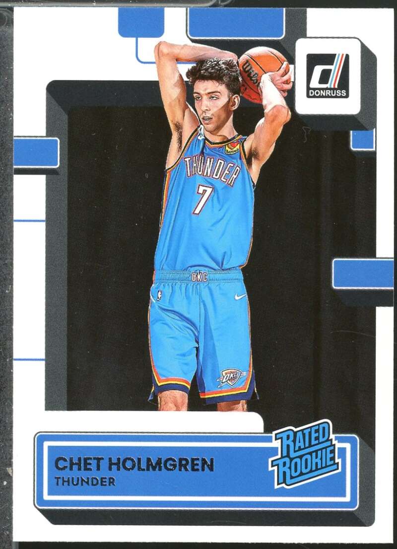 Chet Holmgren Rookie Card 2022-23 Donruss #202  Image 1