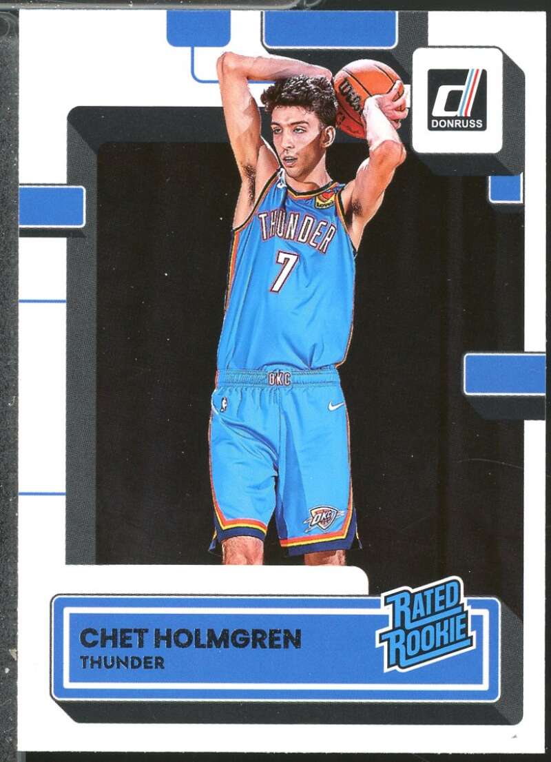 Chet Holmgren Rookie Card 2022-23 Donruss #202  Image 1