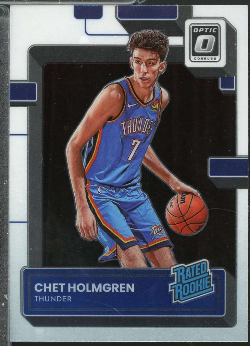 Chet Holmgren Rookie Card 2022-23 Donruss Optic #208  Image 1