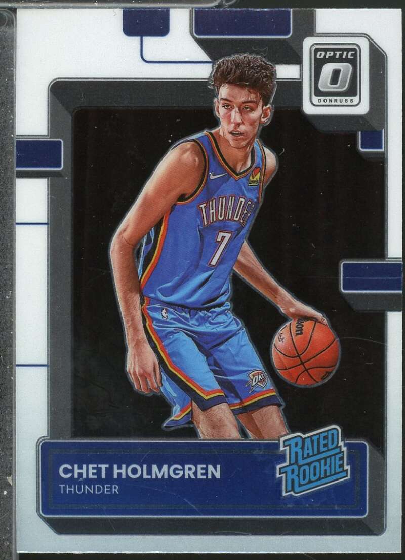 Chet Holmgren Rookie Card 2022-23 Donruss Optic #208  Image 1