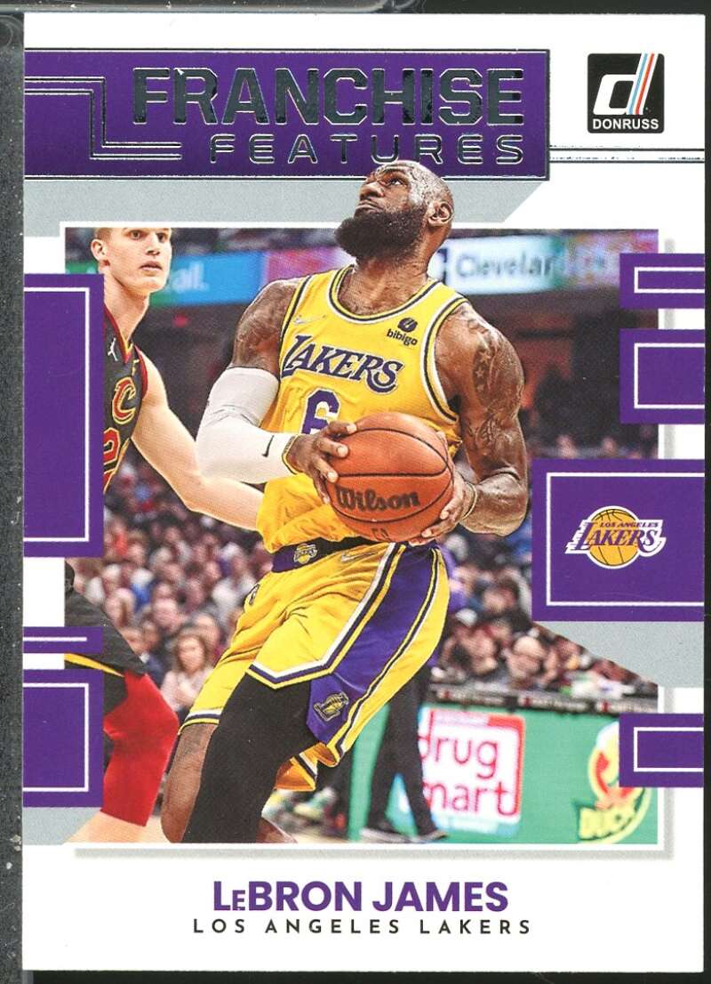 LeBron James Card 2022-23 Donruss Franchise Features #23  Image 1