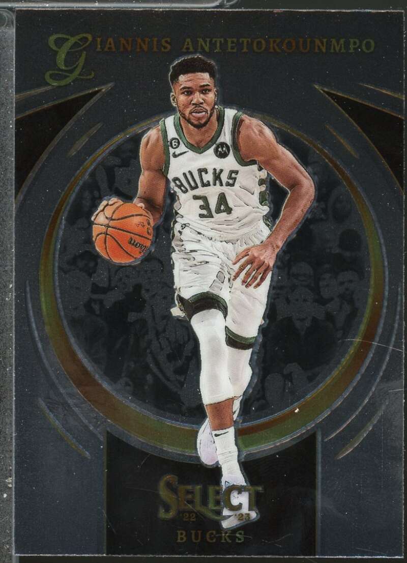 Giannis Antetokounmpo Card 2022-23 Select Certified #12  Image 1