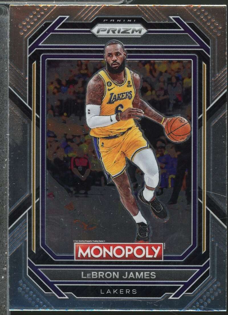 LeBron James Card 2022-23 Panini Prizm Monopoly #40  Image 1