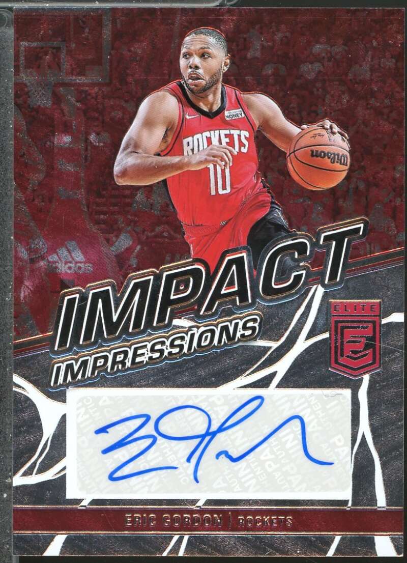 Eric Gordon Card 2022-23 Elite Impact Impressions Autographs #8  Image 1