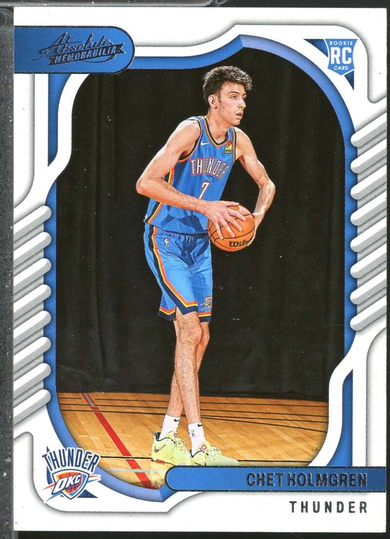 Chet Holmgren/Absolute Rookie Card 2022-23 Panini Chronicles #102  Image 1