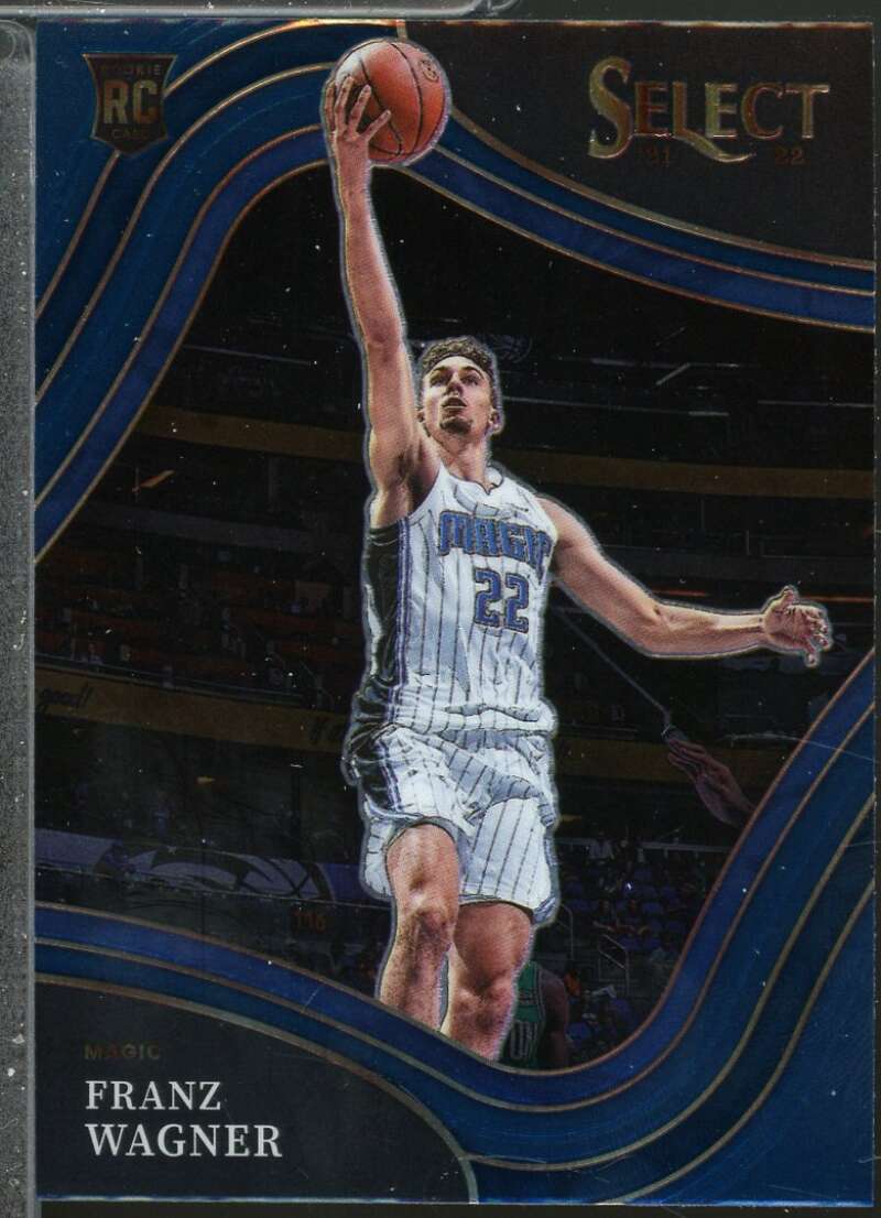 Franz Wagner Rookie Card 2021-22 Select Blue #282  Image 1