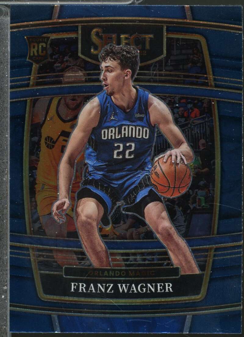 Franz Wagner Rookie Card 2021-22 Select Blue #15  Image 1