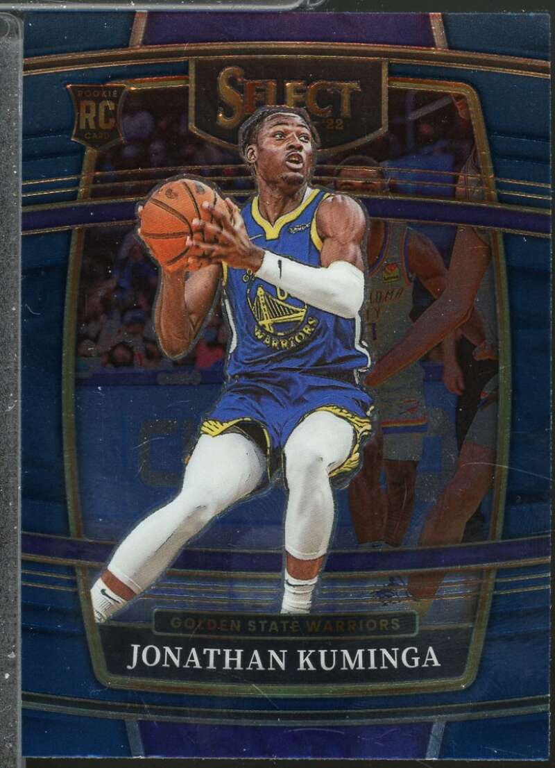 Jonathan Kuminga Rookie Card 2021-22 Select Blue #28  Image 1