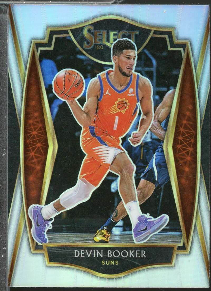 Devin Booker Card 2020-21 Select Prizms Silver #121  Image 1