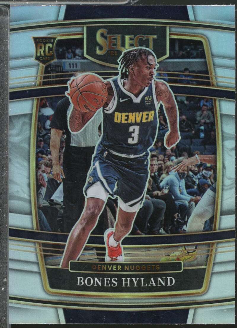 Bones Hyland Rookie Card 2021-22 Select Prizms Silver #79  Image 1