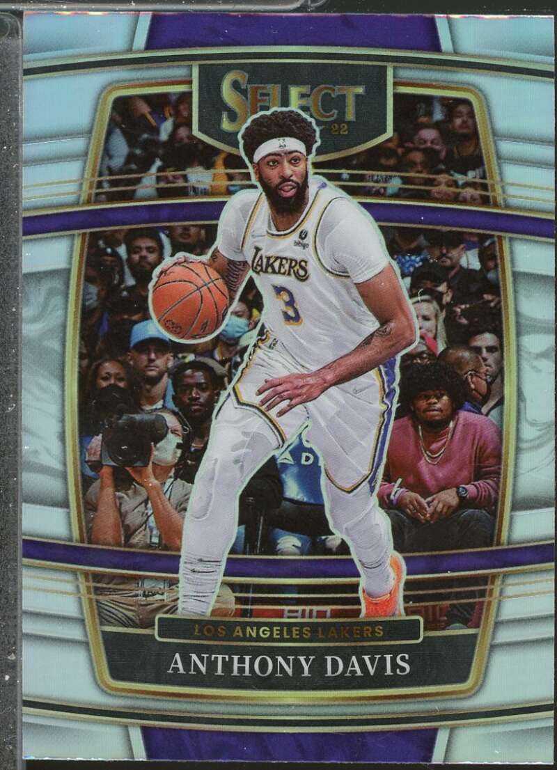 Anthony Davis Card 2021-22 Select Prizms Silver #39  Image 1