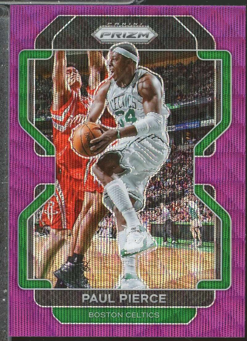 Paul Pierce Card 2021-22 Panini Prizm Prizms Ruby Wave #243  Image 1