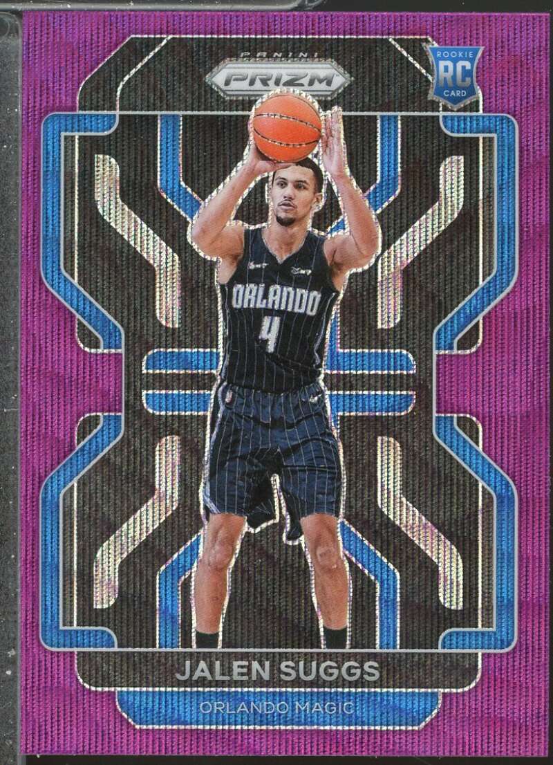 Jalen Suggs Rookie Card 2021-22 Panini Prizm Prizms Ruby Wave #314  Image 1
