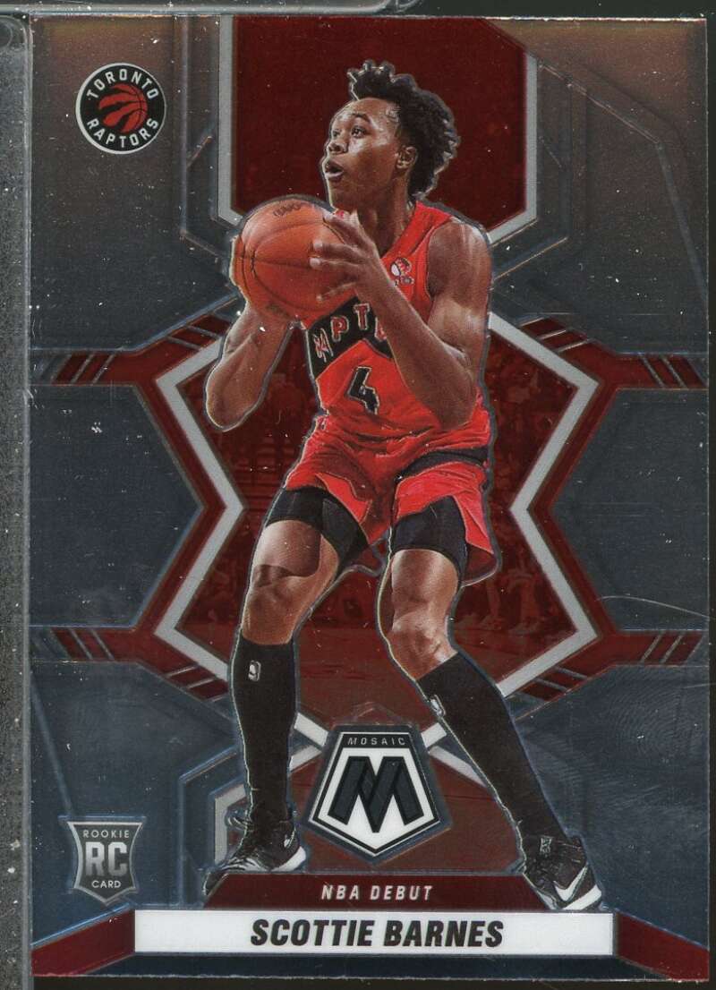 Scottie Barnes DEB Rookie Card 2021-22 Panini Mosaic #264  Image 1