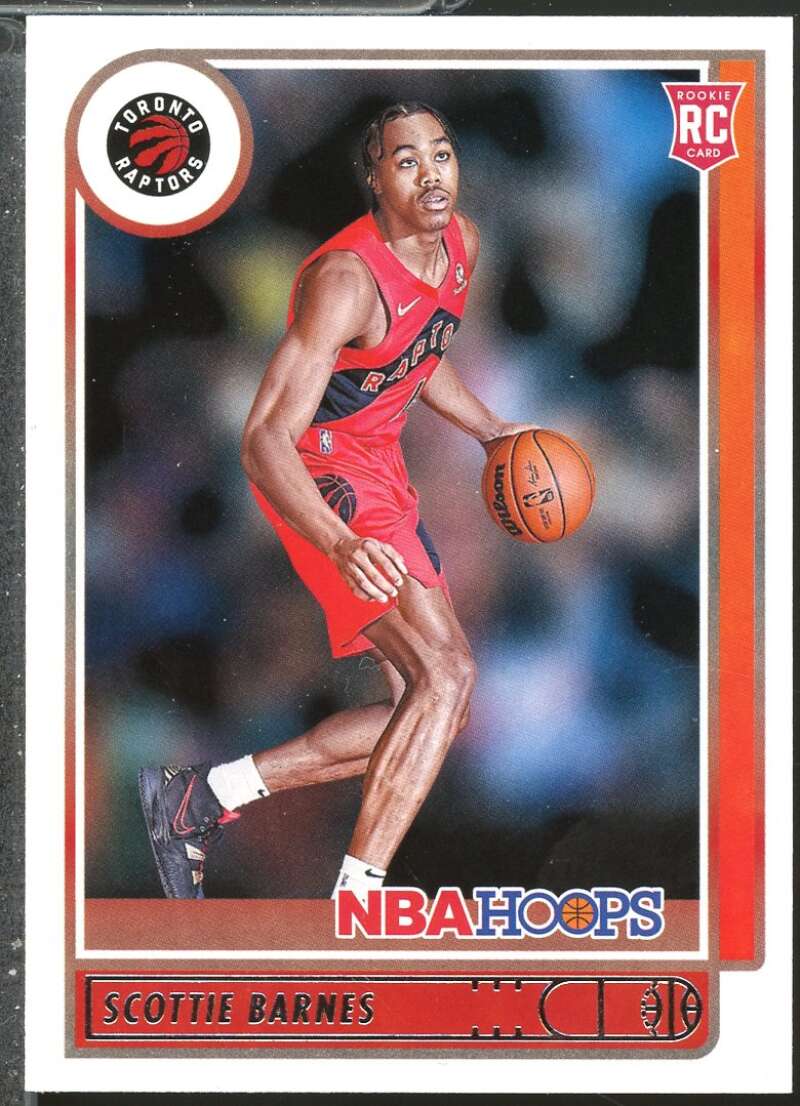 Scottie Barnes Rookie Card 2021-22 Hoops #227  Image 1