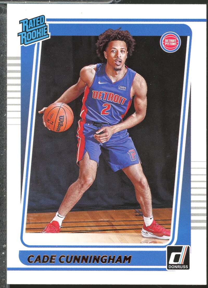 Cade Cunningham Rookie Card 2021-22 Donruss #211  Image 1