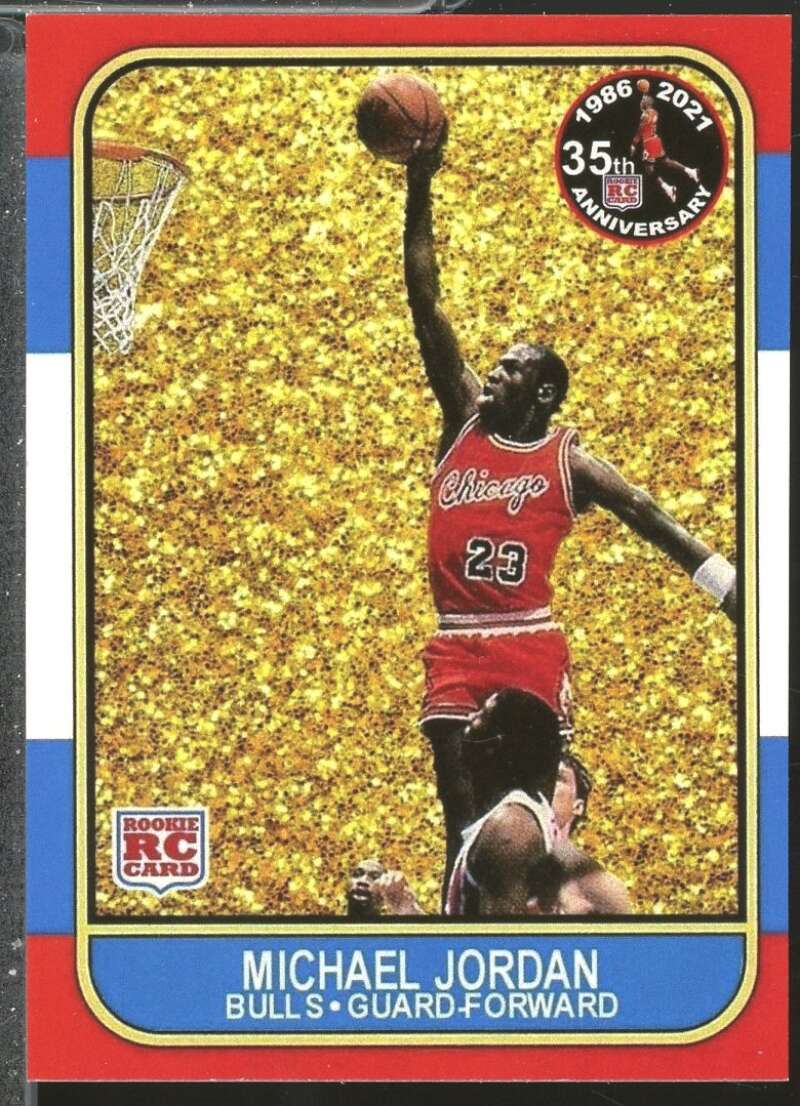 Bulls HOF Card Michael Jordan 2021 Aceo Promo Card #57  Image 1