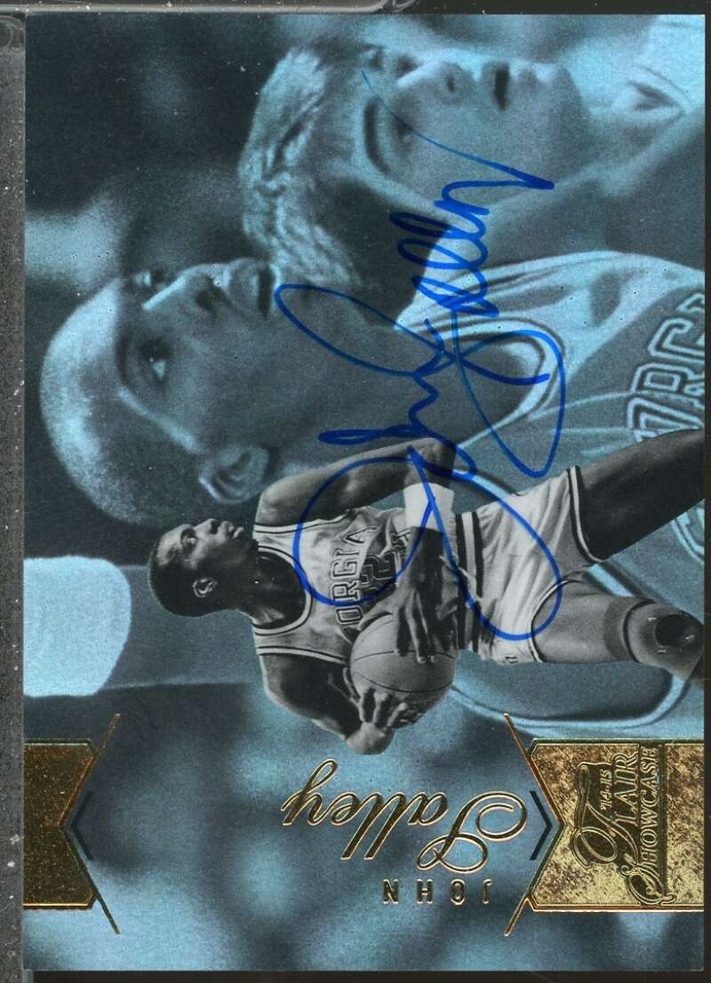 John Salley C Card 2014-15 SP Authentic Flair Showcase Row 0 Autographs #179  Image 1