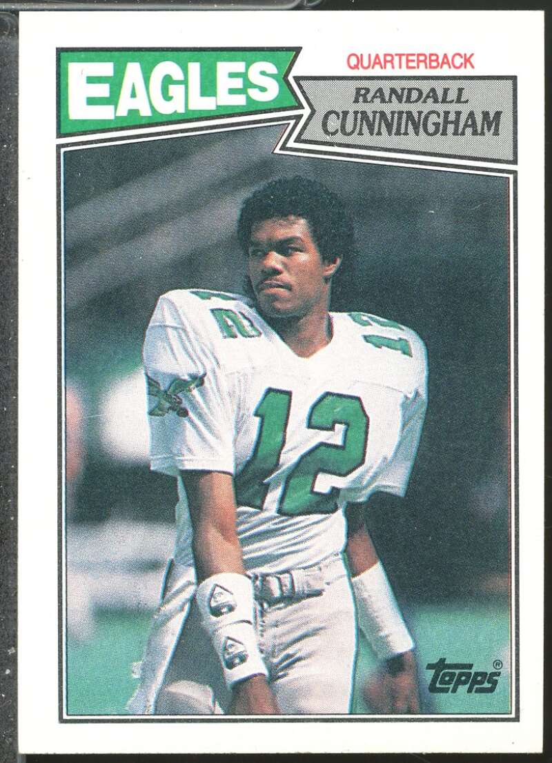 Randall Cunningham Rookie Card 1987 Topps #296  Image 1