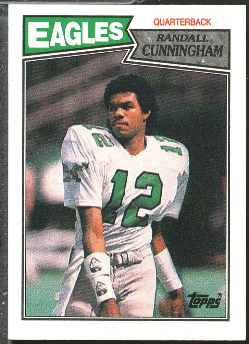 Randall Cunningham Rookie Card 1987 Topps #296  Image 1