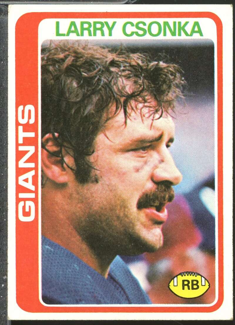 Larry Csonka Card 1978 Topps #25  Image 1