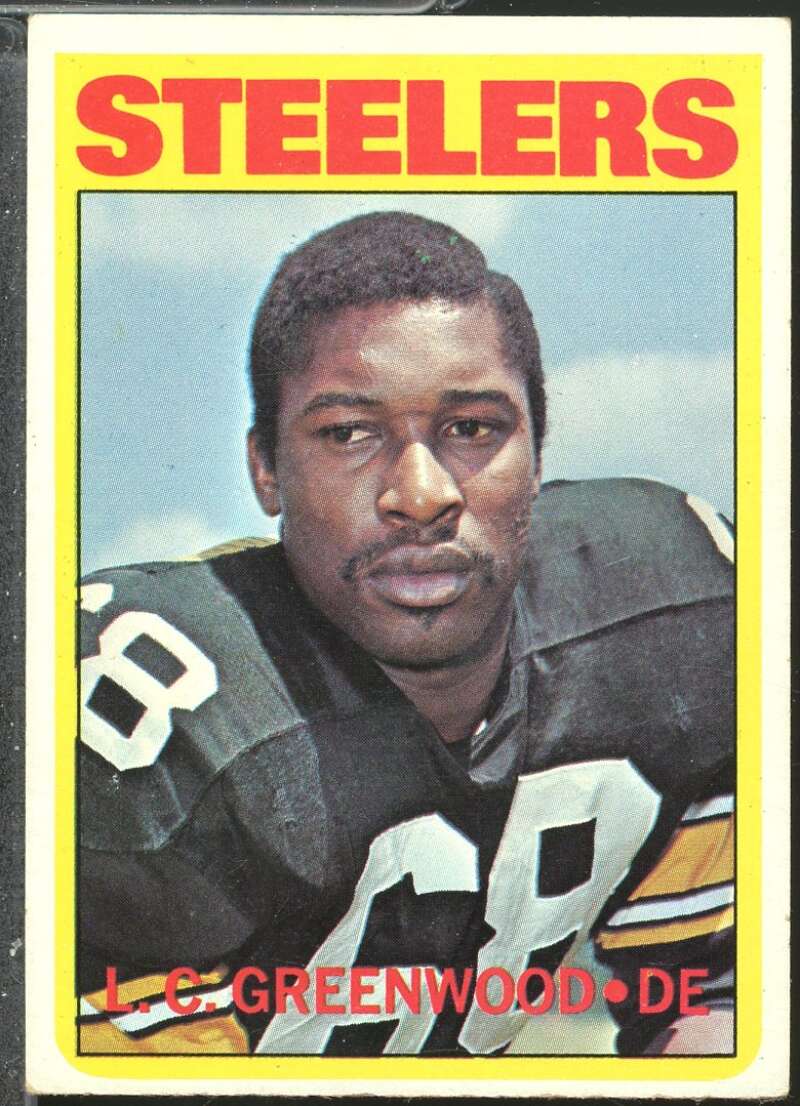 L.C. Greenwood Rookie Card 1972 Topps #101  Image 1