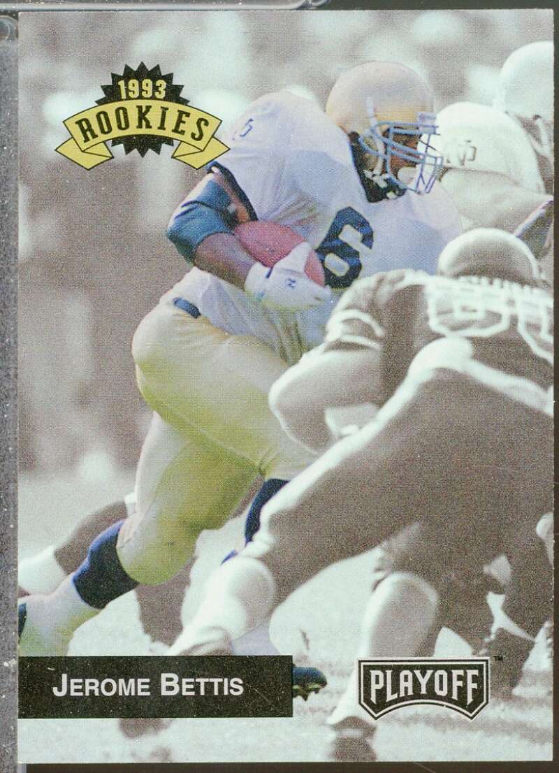 Jerome Bettis Rookie Card 1993 Playoff #294  Image 1