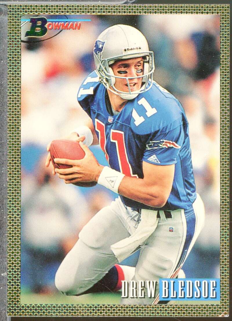 Drew Bledsoe Rookie Card 1993 Bowman #280  Image 1